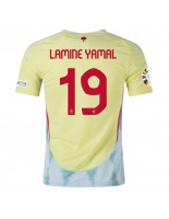 Spania Lamine Yamal #19 Bortedrakt EM 2024 Korte ermer